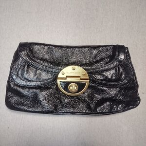 Elliott Lucca Luxury Black Clutch Bag| 100% Leather Exterior
